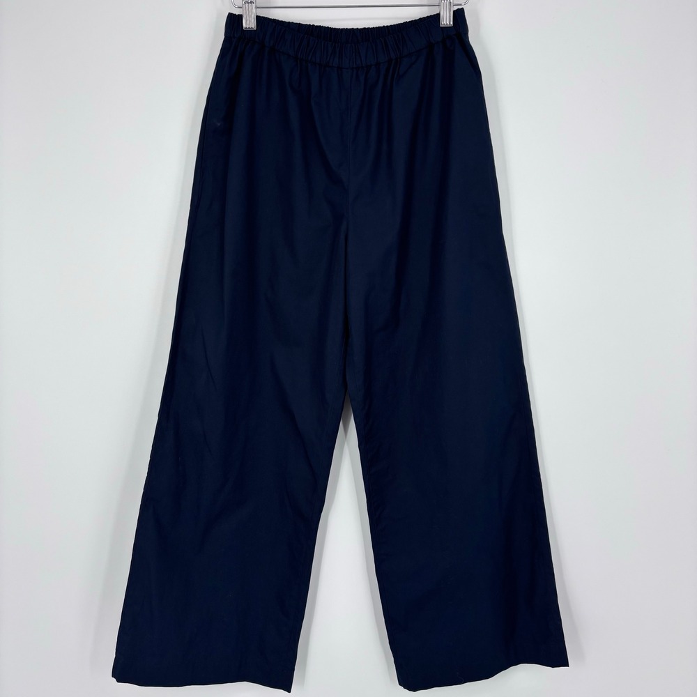 Aspesi Trousers MOD.0128 Wide Leg Cotton Poplin Pants Womens XS (Tag 40) Italy